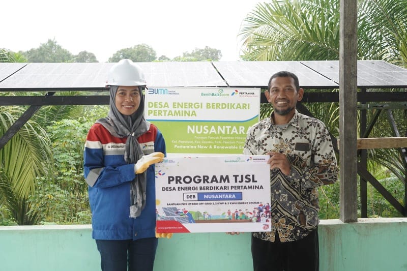 Pertamina NRE Dorong Pesantren Mandiri Energi dengan PLTS di IKN ...