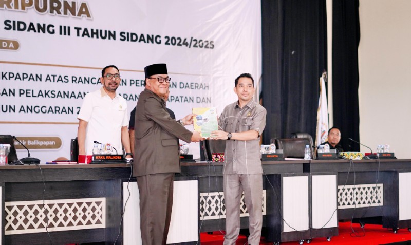 DPRD Balikpapan Rapat Paripurna ke-16, Bahas Raperda Pertanggungjawaban APBD TA 2024