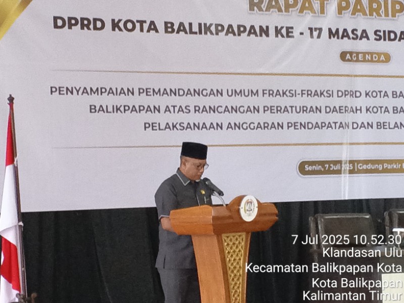Fraksi PKS-PPP DPRD Balikpapan Dorong Evaluasi pada Pengelolaan APBD Balikpapan 2024