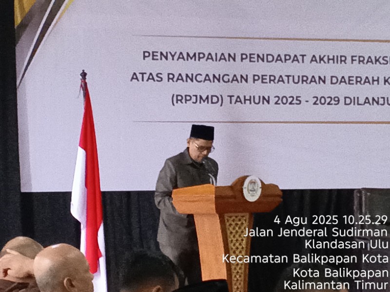 Fraksi PKS-PPP Beri Usulan Salat Berjamaah Jadi Kegiatan Rutin dalam RPJMD Balikpapan