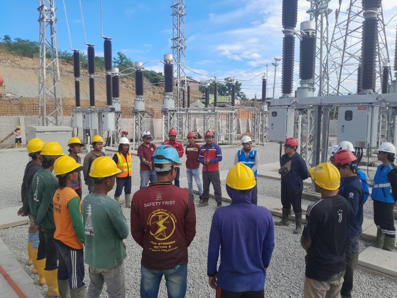 PLN Hadirkan Kado Kemerdekaan: Sukses Energize Jaringan GI 150 kV Maloy-Talisayan