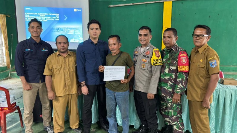 PLN UIP KLT Pastikan Transparansi Nilai Ganti Rugi Lahan Tapak Tower SUTT Kuaro–IKN