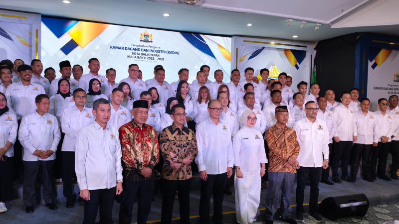 Kadin Balikpapan Periode 2026-2031 Resmi Dikukuhkan! Efisiensi dan IKN Jadi Fokus Utama